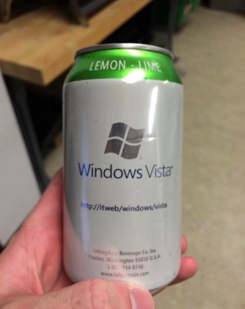 Windows Vista мемы. Картинка