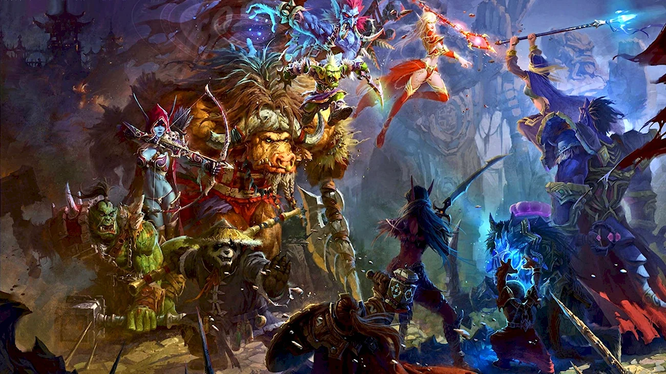 World of Warcraft арт. Картинка