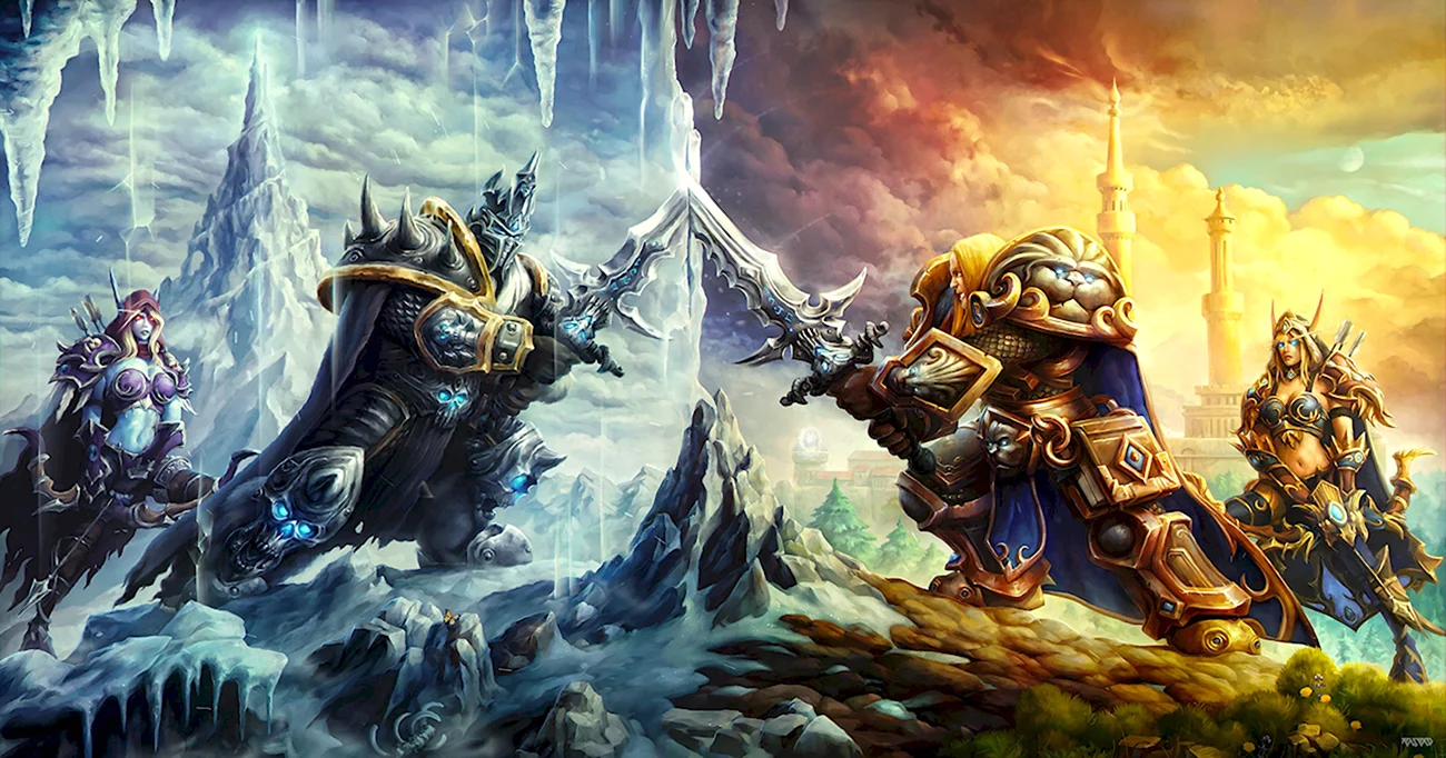World of Warcraft Артас. Картинка