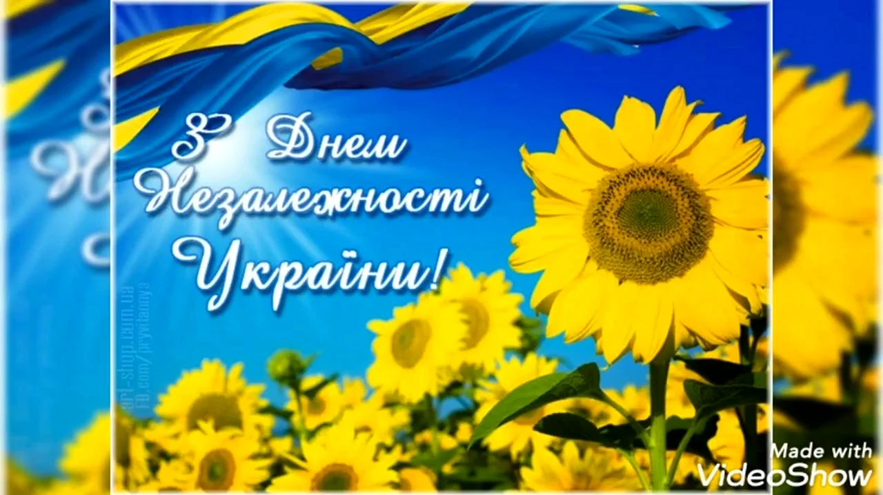 З днем Незалежности Украины. Поздравление