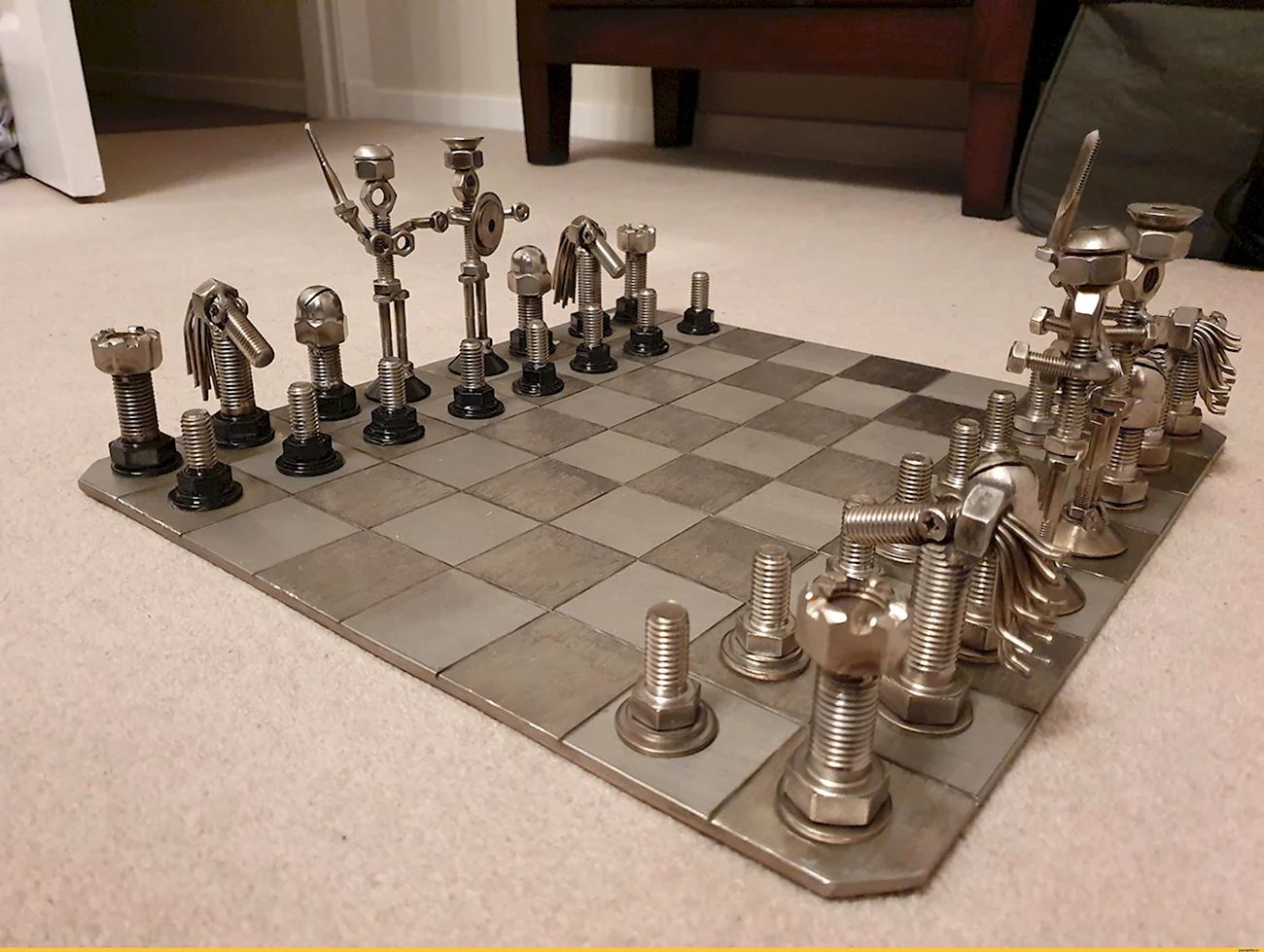 Забавные шахматы. Прикольная картинка