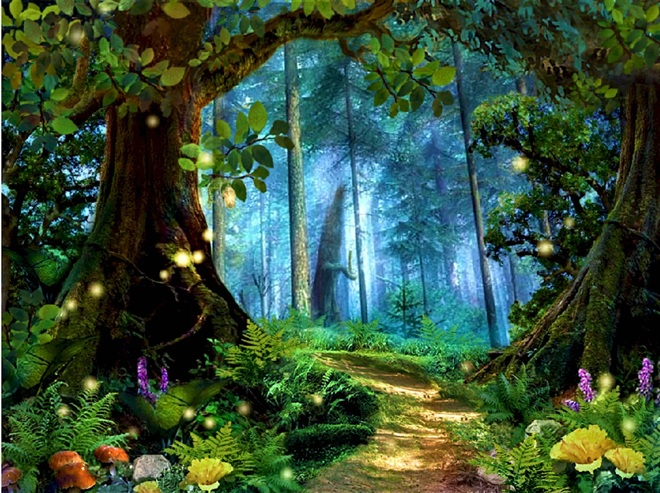 Зачарованный лес чудесный лес 1986. Картинка
