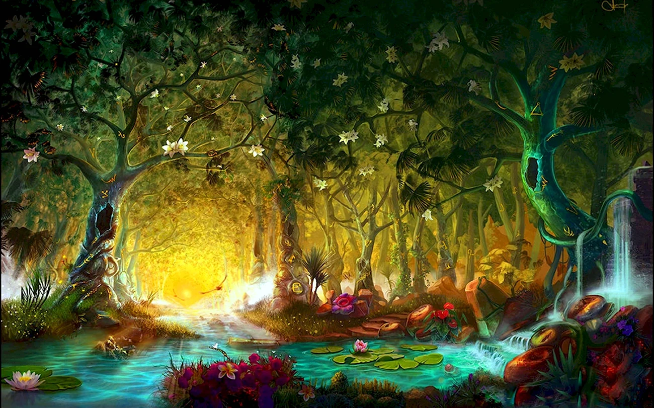 Зачарованный лес чудесный лес 1986. Картинка
