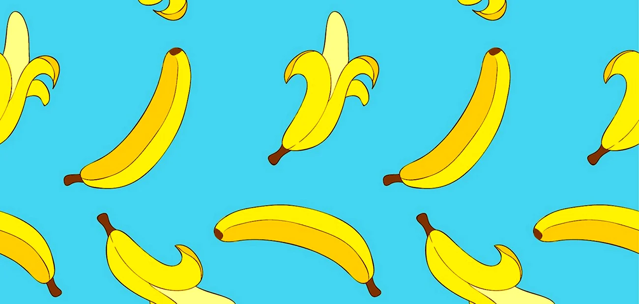Загадка про банан. Красивая картинка