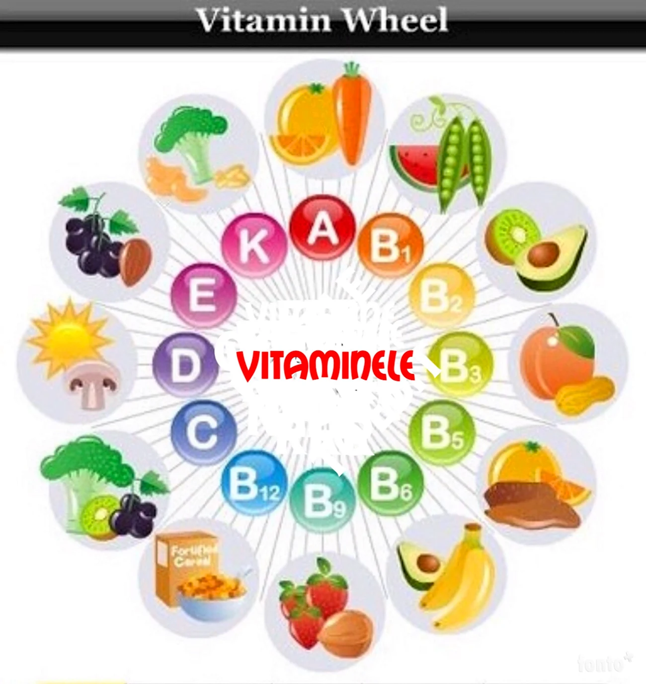 Здоровый образ жизни витамины. Картинка