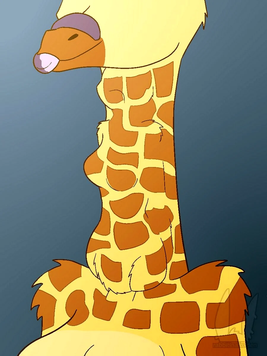 Жираф Vore. Картинка из мультфильма
