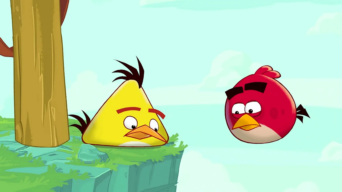 Злые птички Angry Birds toons 2013. Картинка из мультфильма