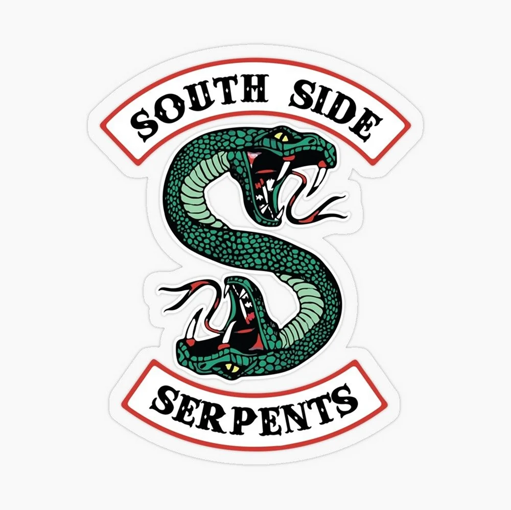 Змеи South Side Ривердейл. Для срисовки