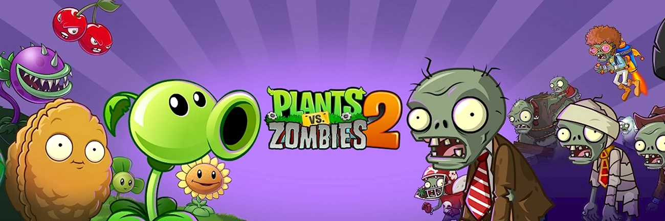 Зомби из Plants vs Zombies. Картинка из мультфильма