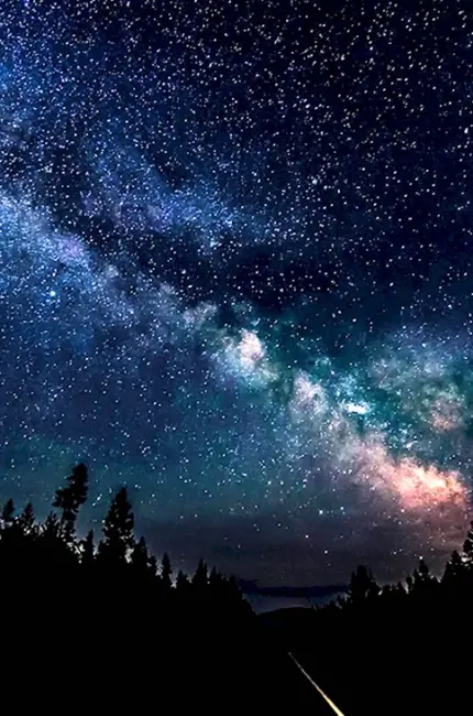 Звездное небо. Красивая картинка