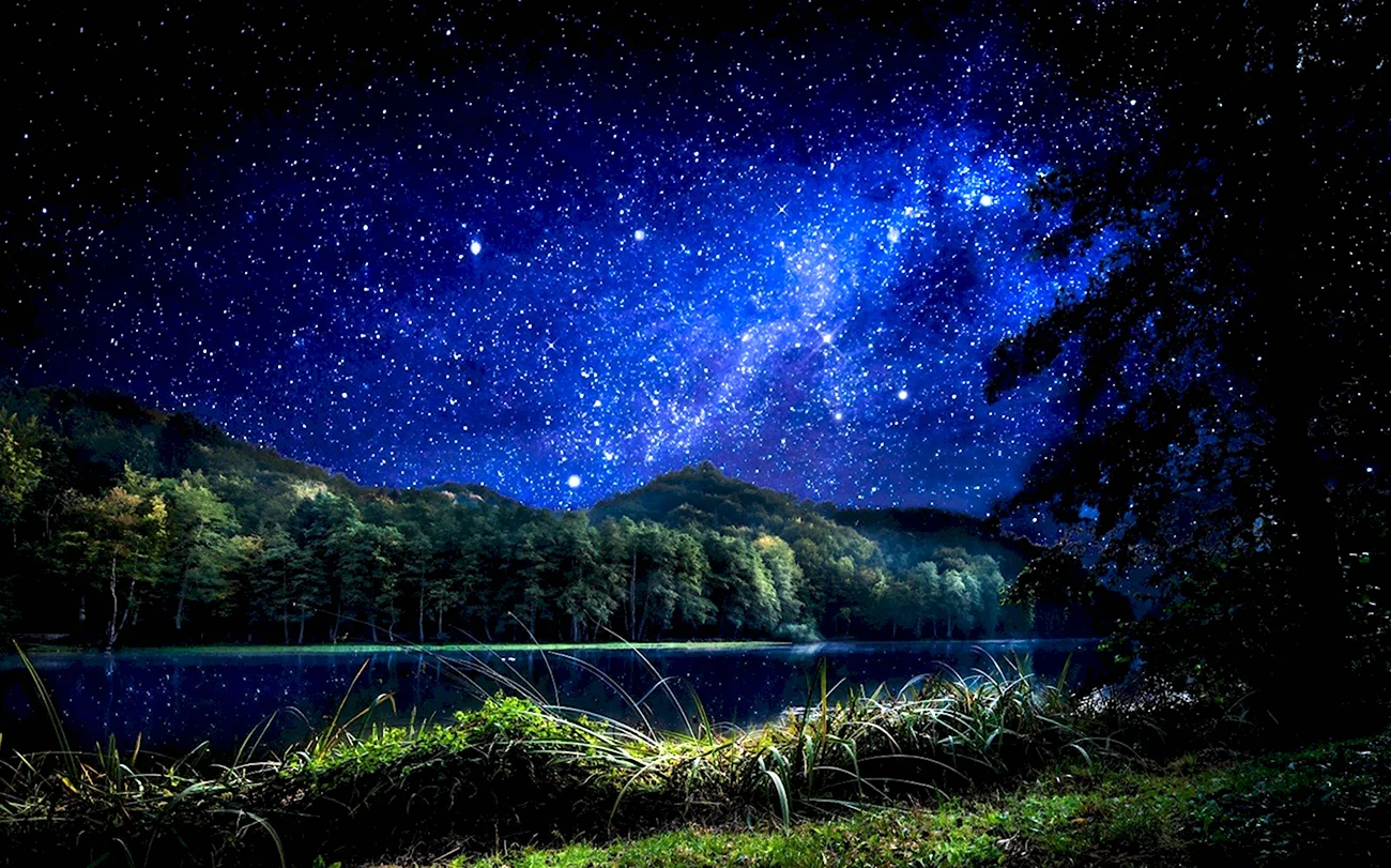 Звездное небо Starry Sky. Красивая картинка