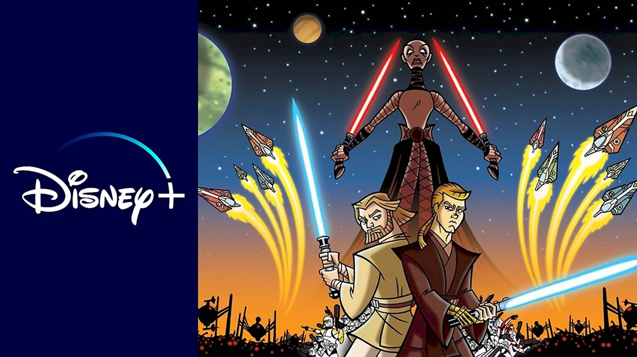 Звёздные войны войны клонов мультсериал 2003. Картинка из мультфильма